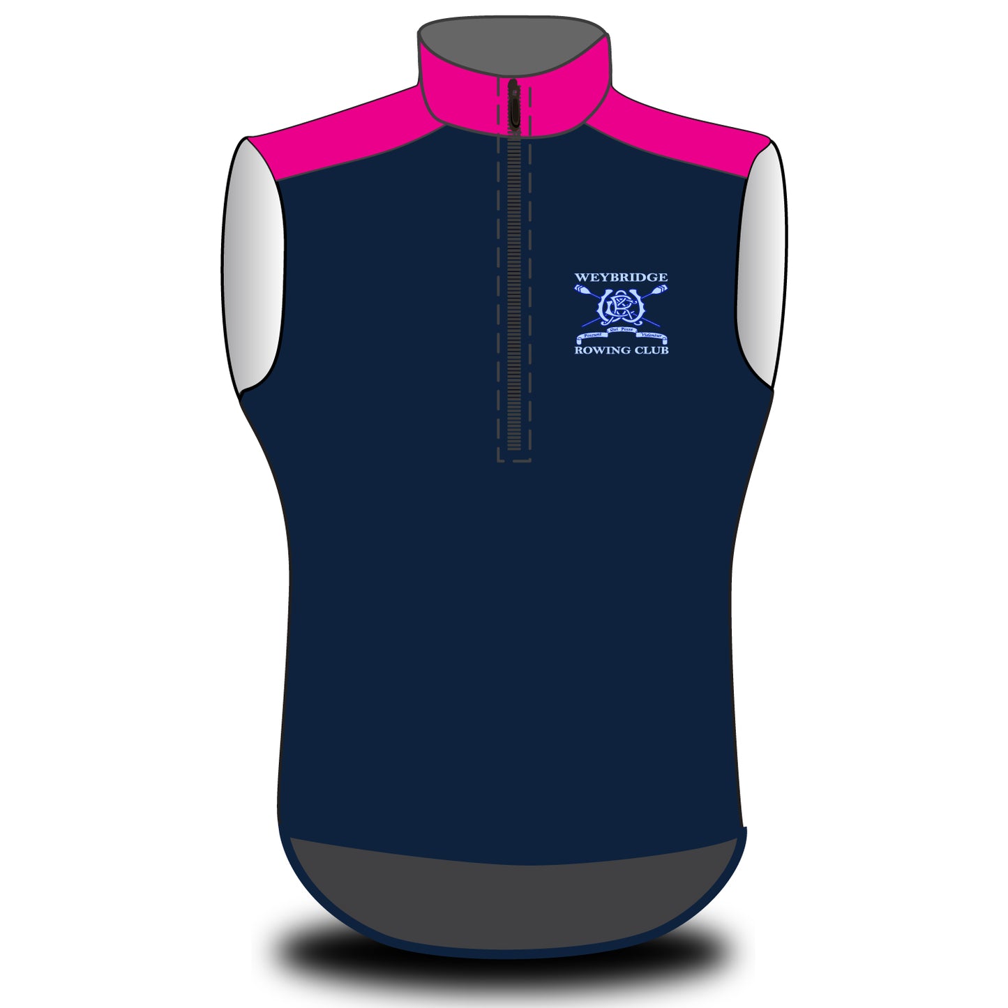 Weybridge Rowing Club Varsity Gilet Option 2