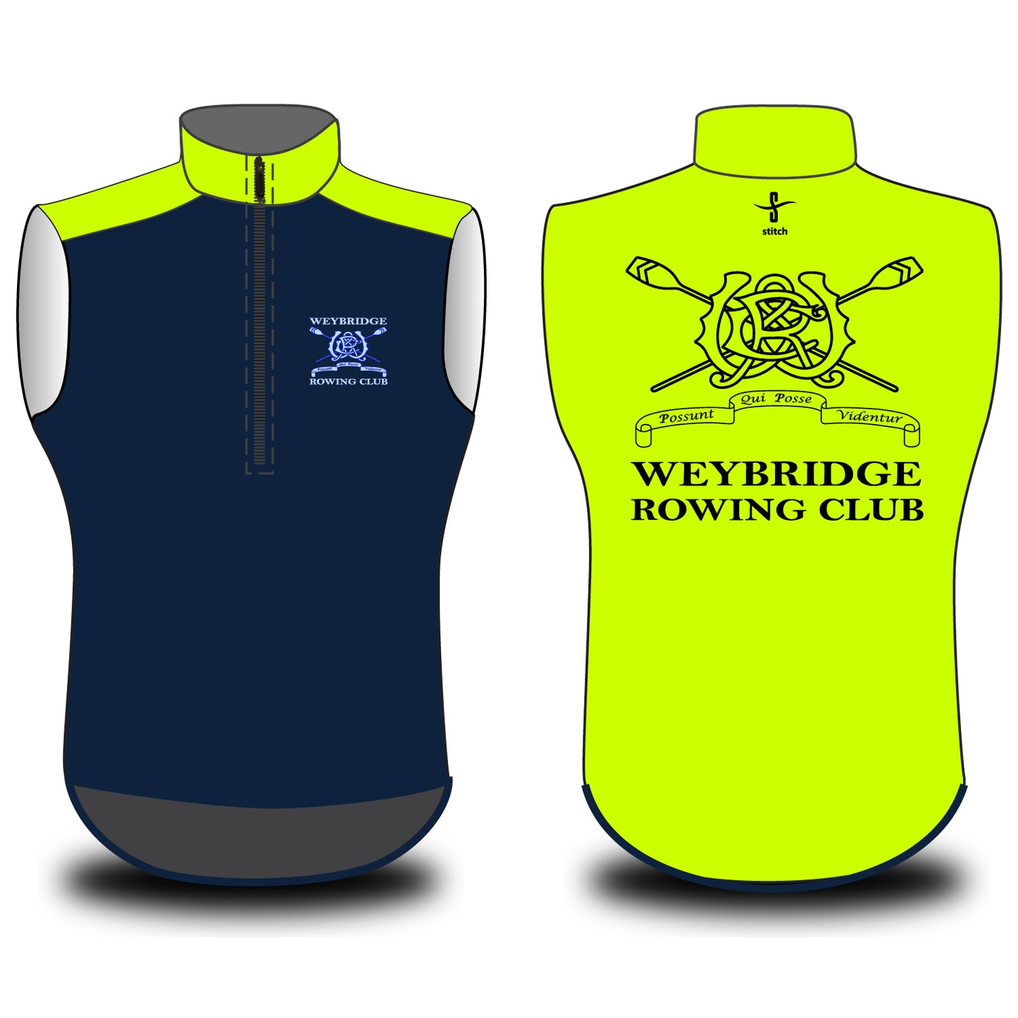 Weybridge Rowing Club Varsity Gilet Option 3
