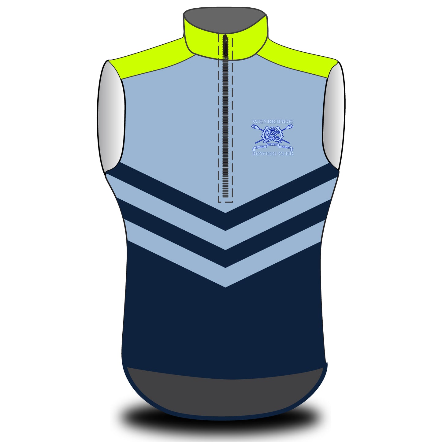 Weybridge Rowing Club Varsity Gilet Option 4