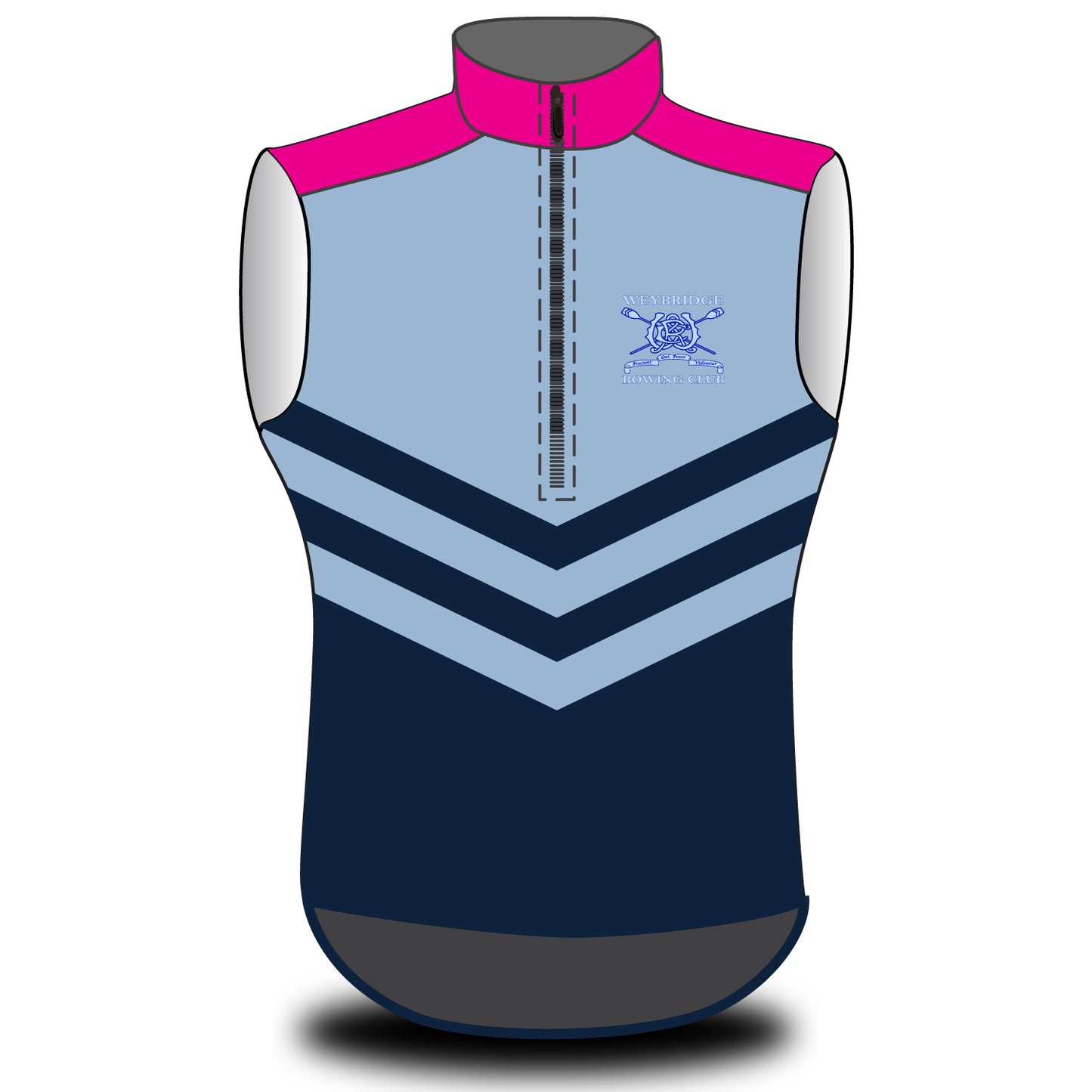 Weybridge Rowing Club Varsity Gilet Option 5