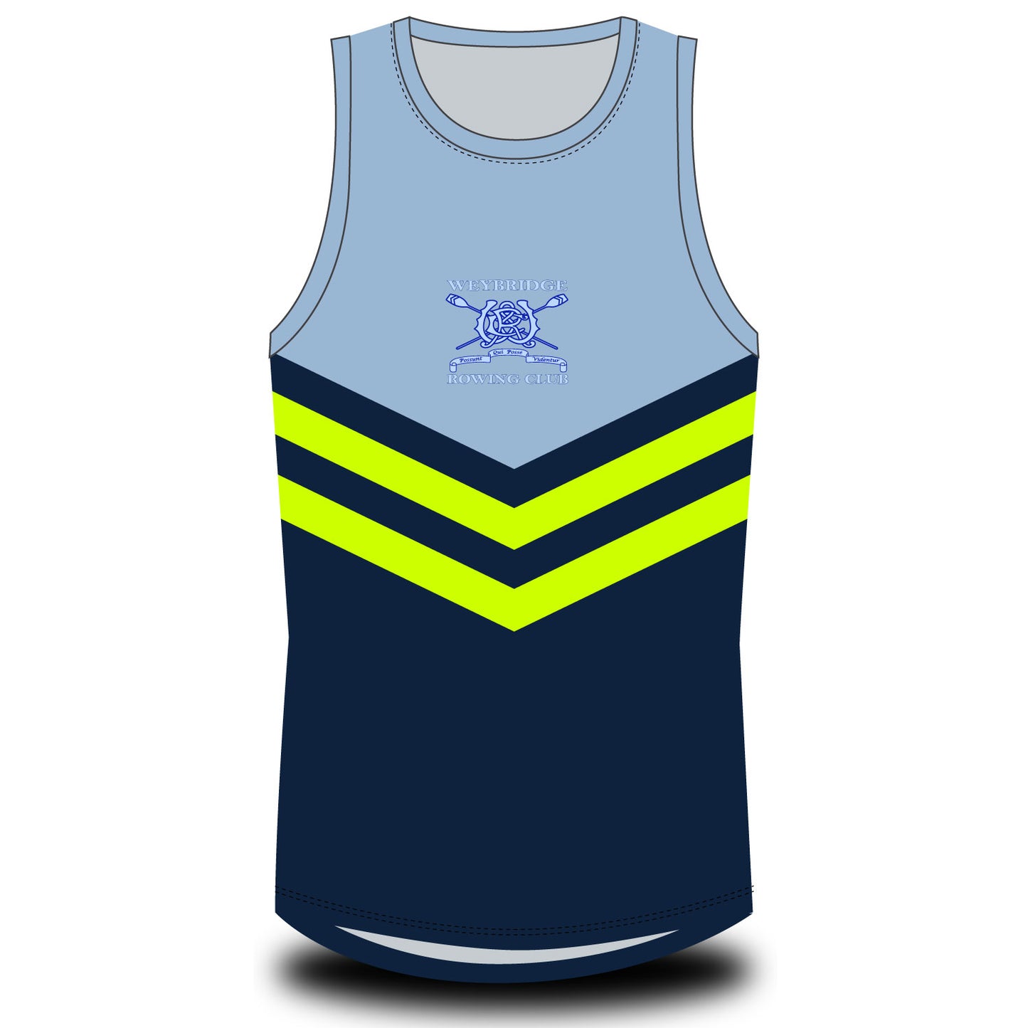 Weybridge Rowing Club Vest Option 1