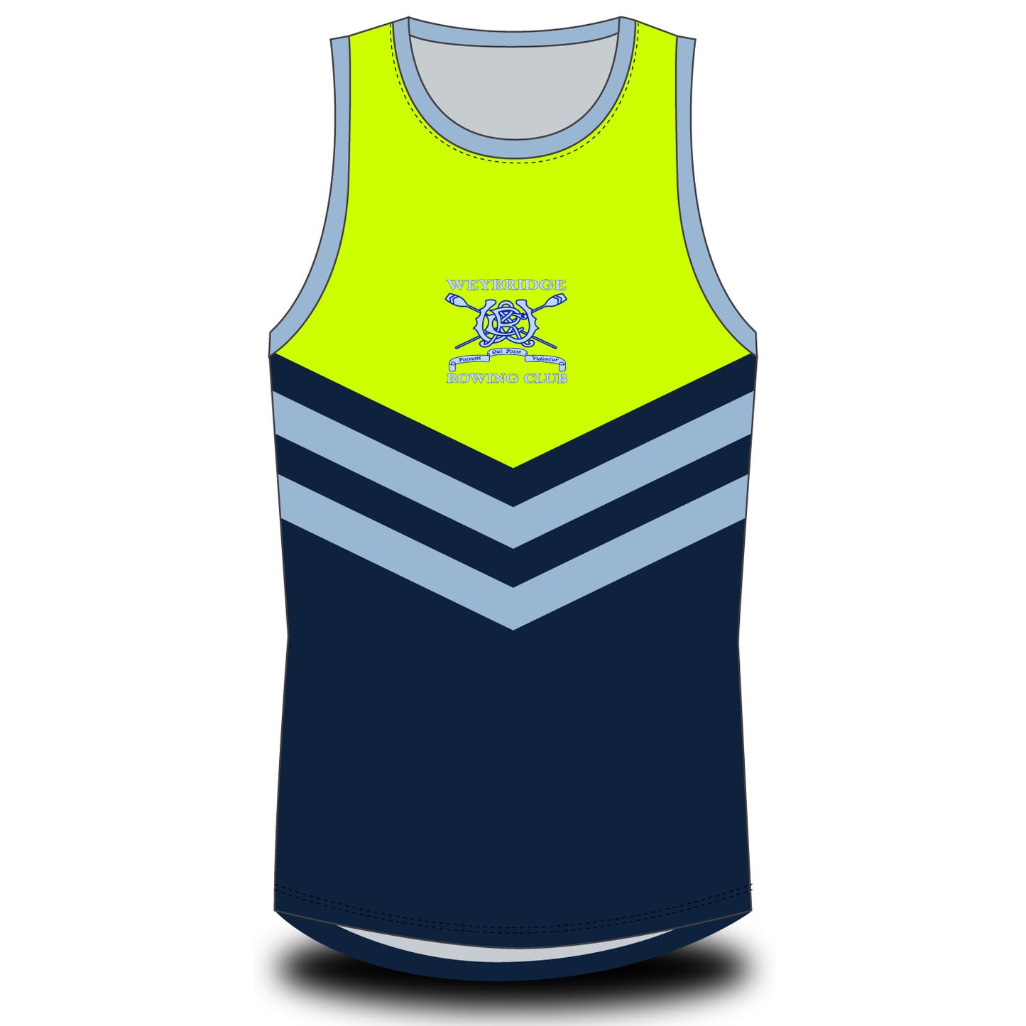 Weybridge Rowing Club Vest Option 2