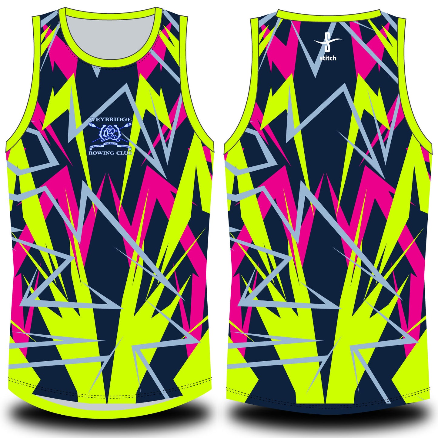 Weybridge Rowing Club Vest Option 5