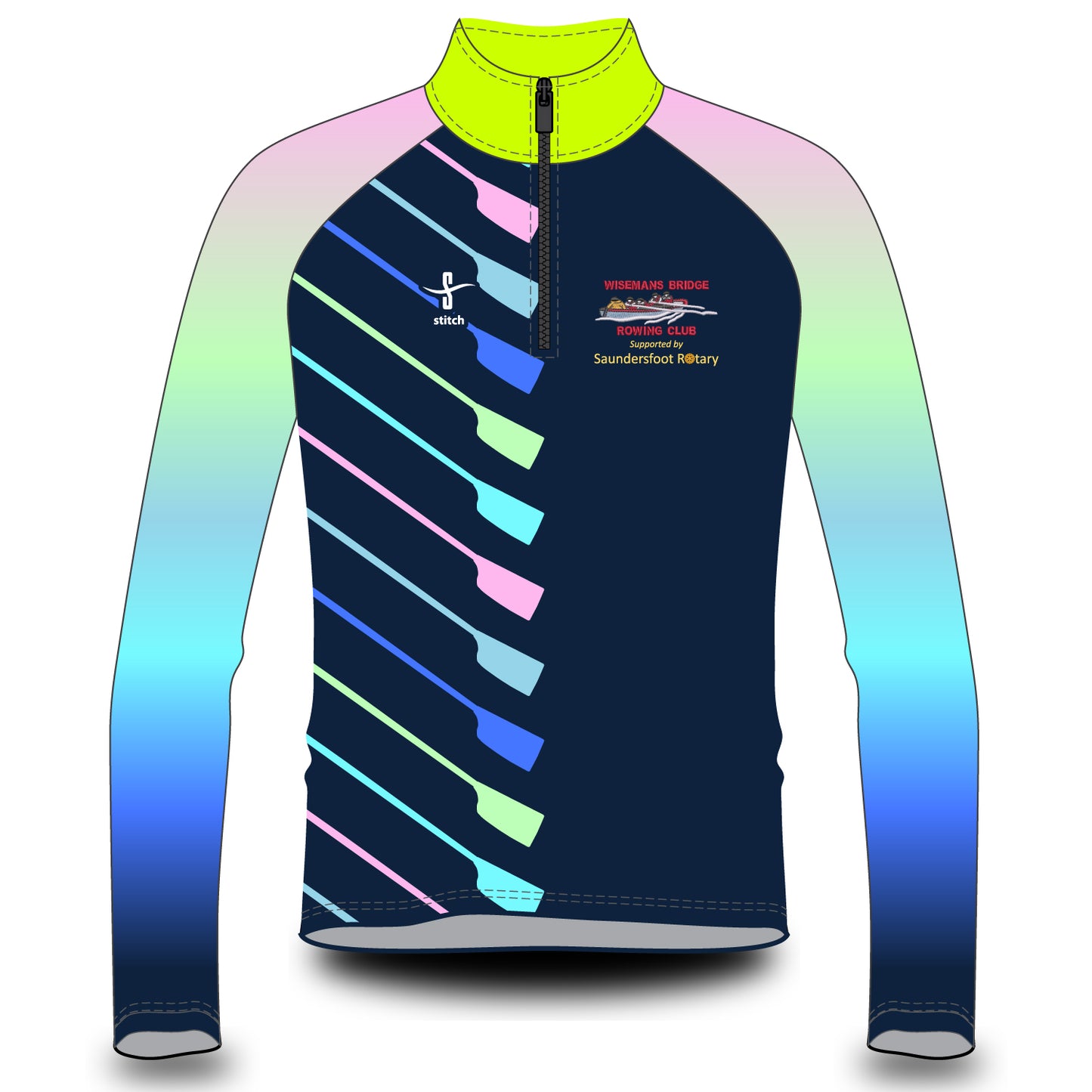 Wiseman's Bridge RC Varsity Splash Jacket – Stitch Rowing