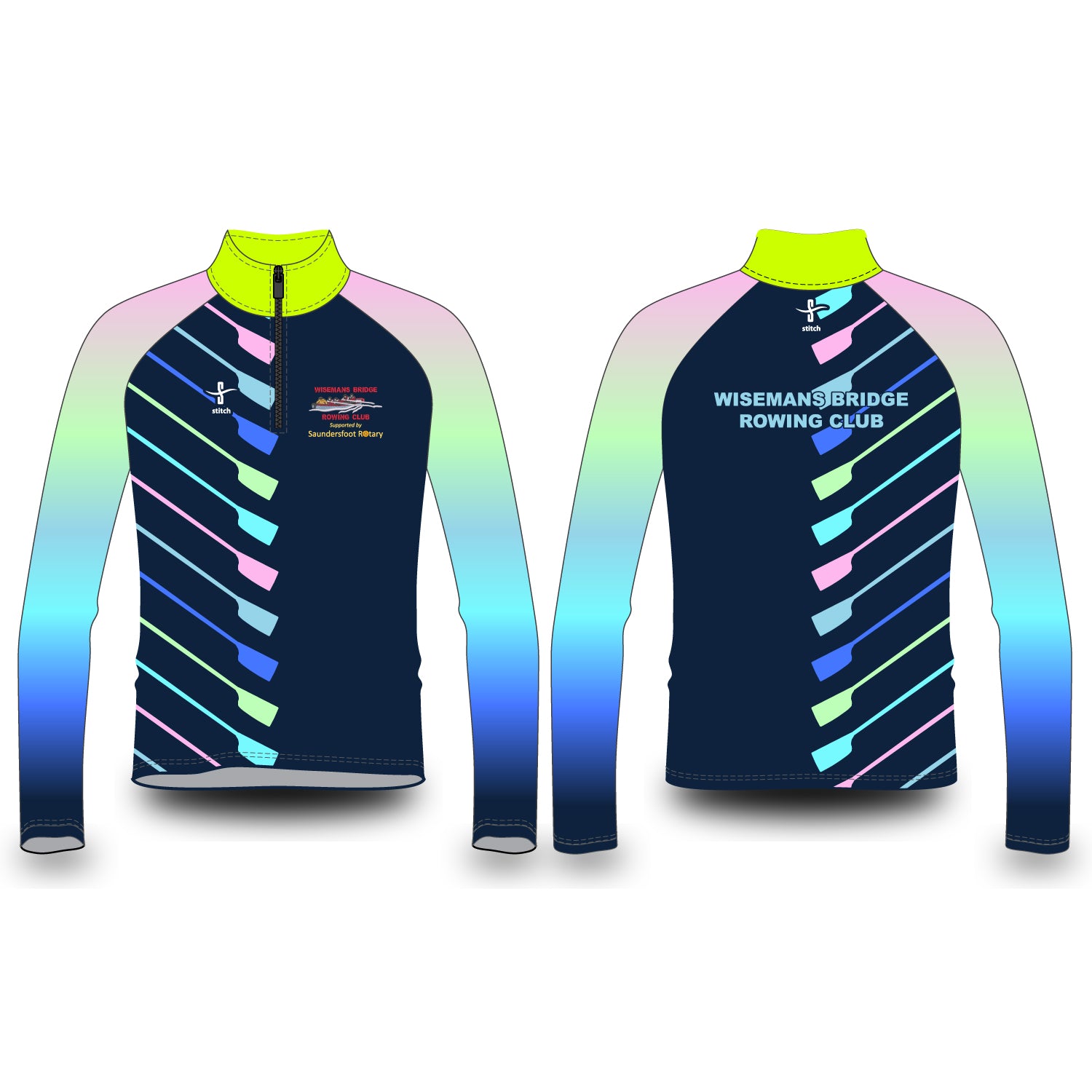 Wiseman's Bridge RC Varsity Splash Jacket – Stitch Rowing