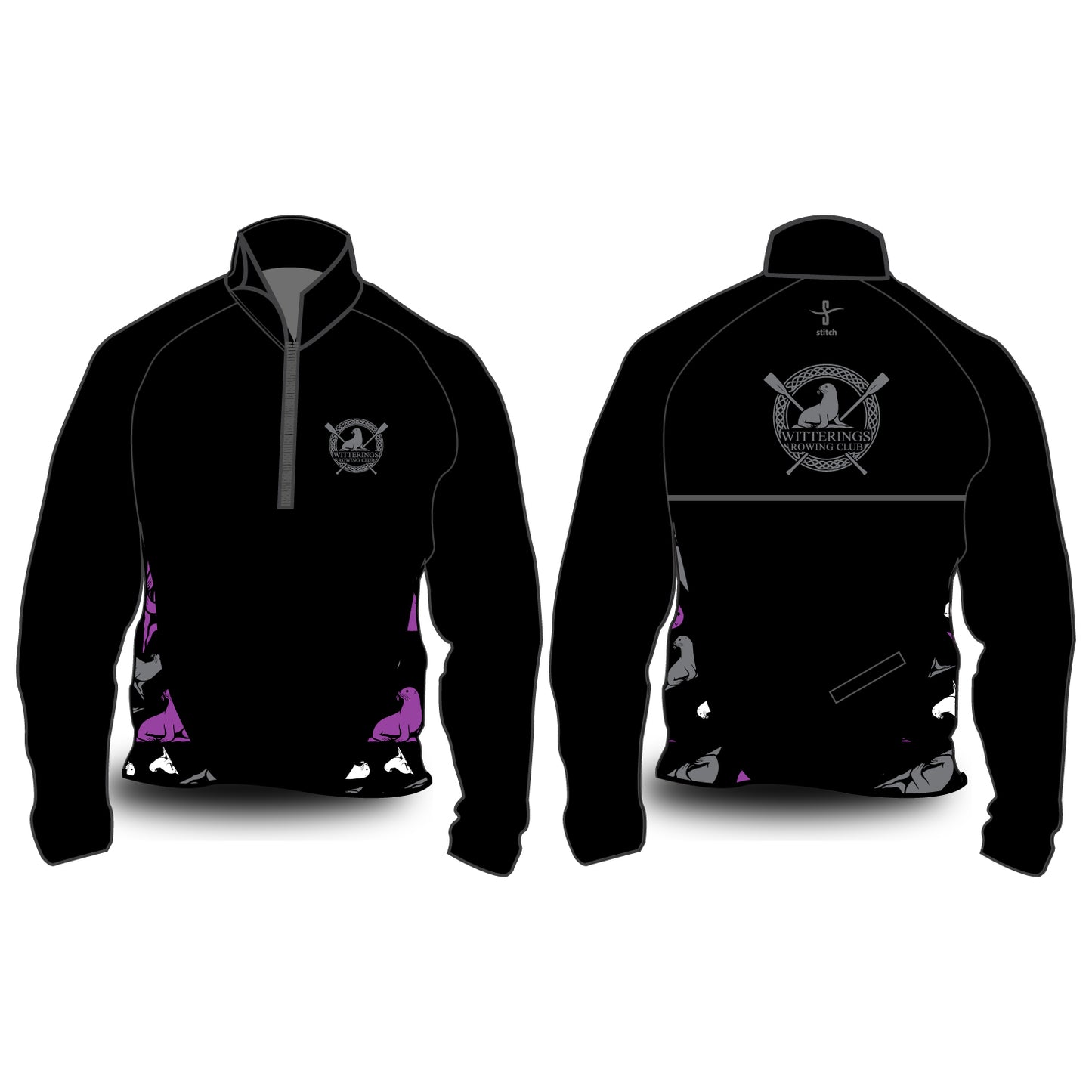 Witterings Rowing Club Seals Hardshell Splash Jacket