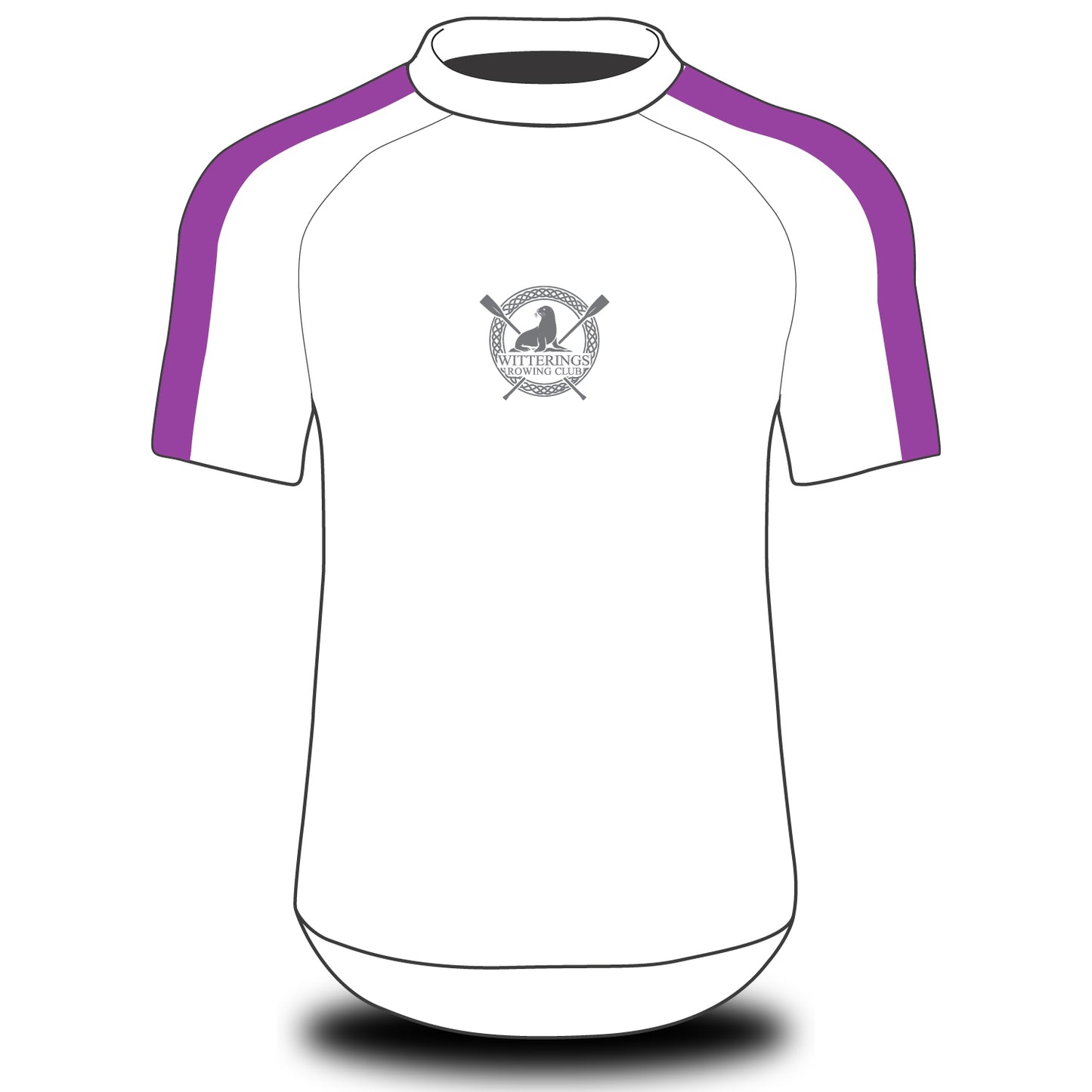 Witterings Rowing Club Tech Top Short Sleeve