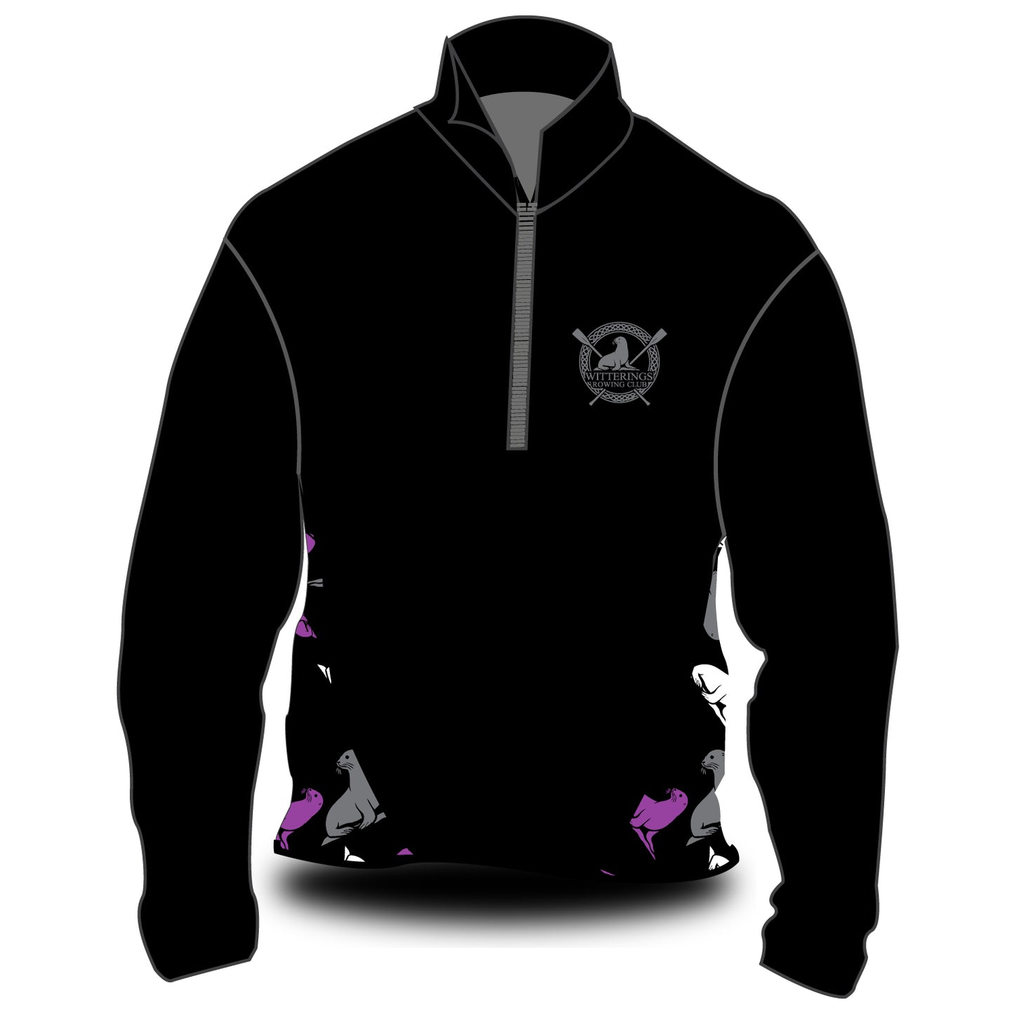 Witterings Rowing Club Seals 24-7 Softshell Splash Jacket