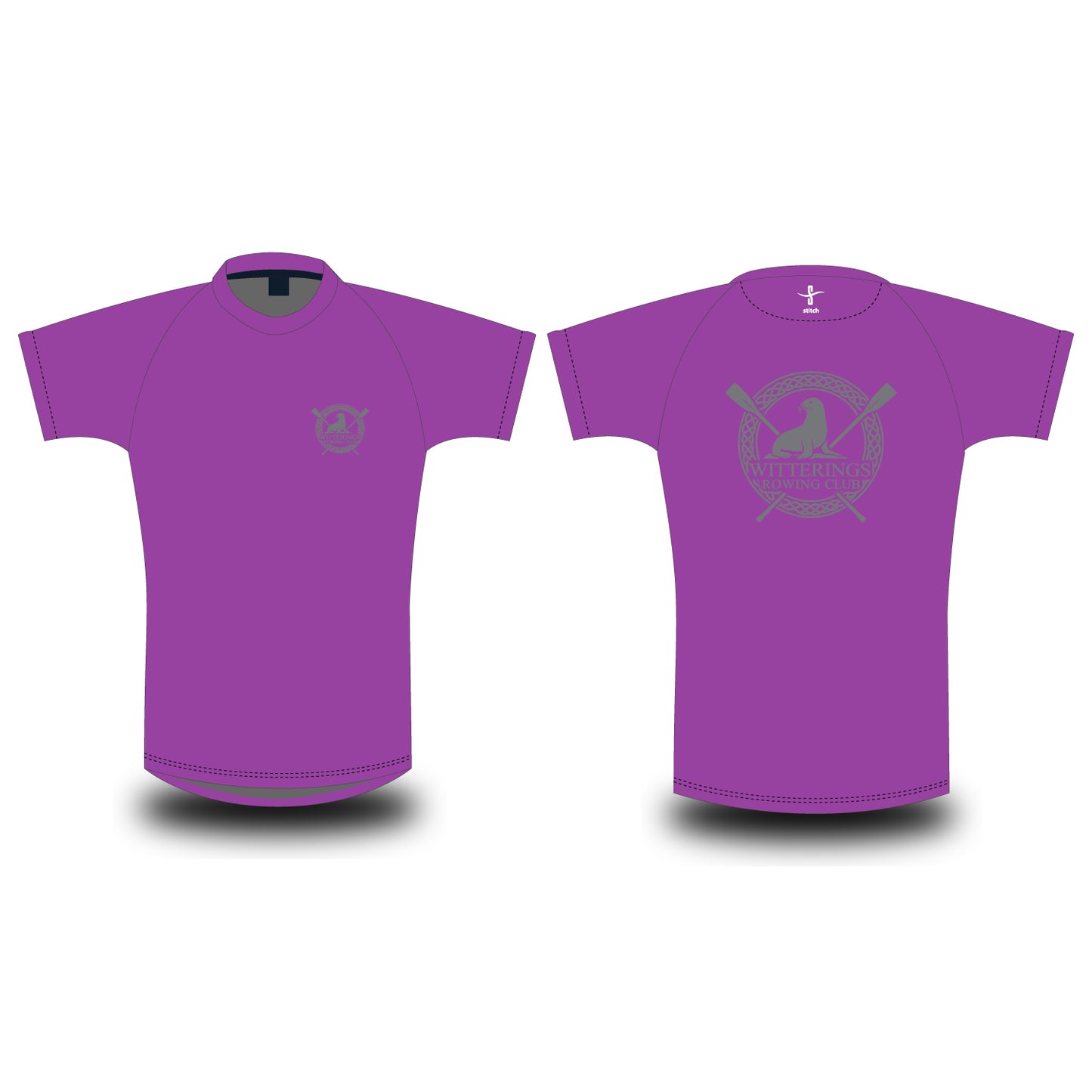 Witterings Rowing Club Purple T-shirt