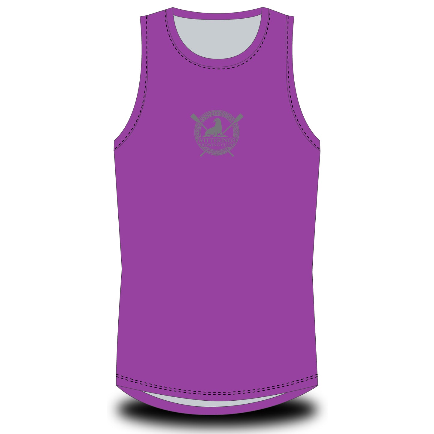 Witterings Rowing Club Purple Vest