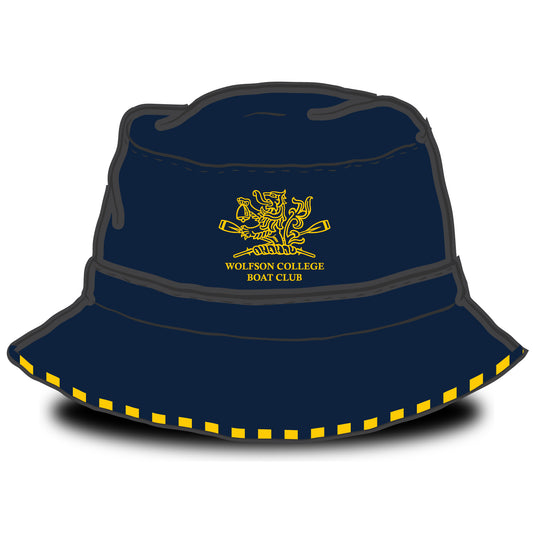 Wolfson College Cambridge Striped Bucket Hat