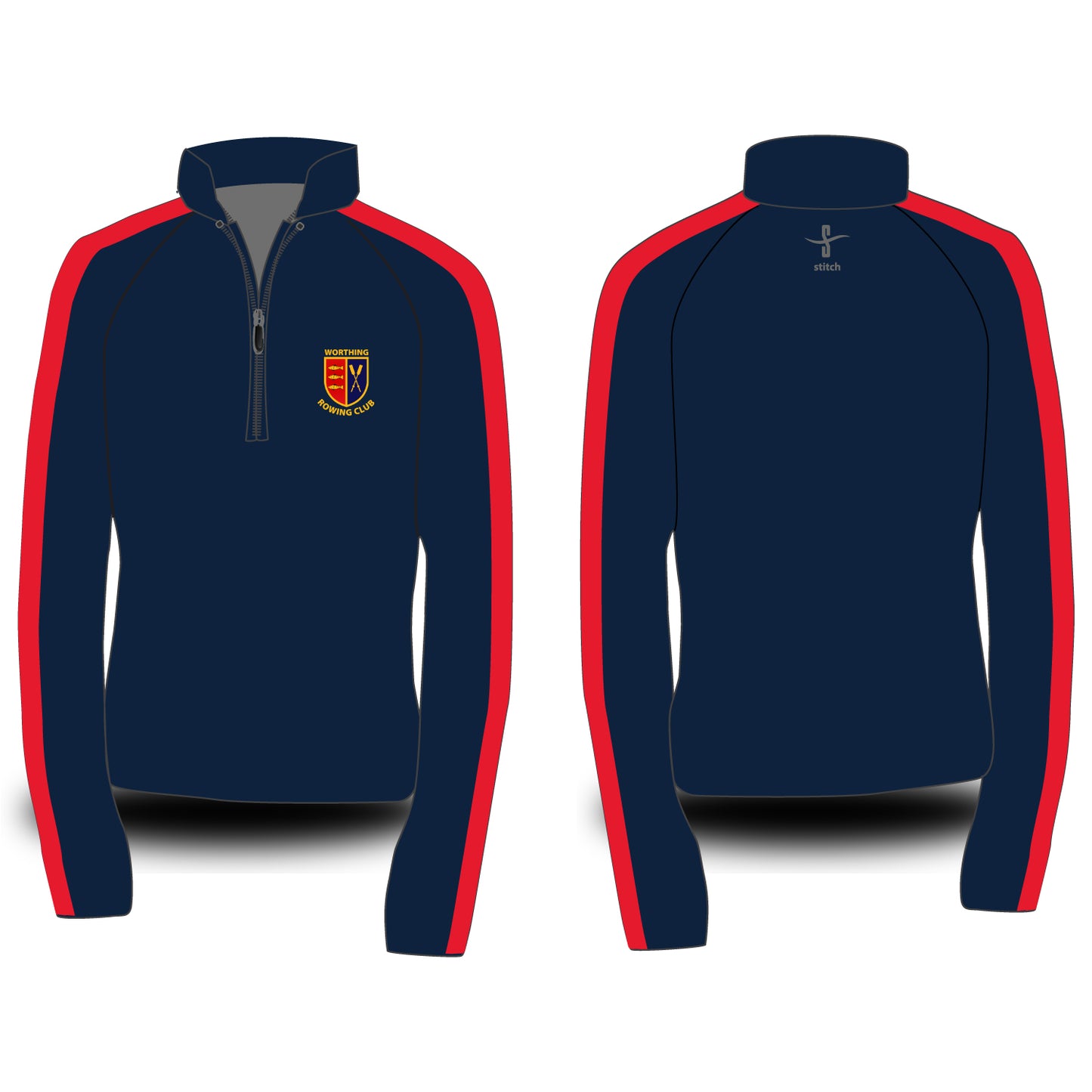 Worthing Rowing Club Dark Morning Fleece