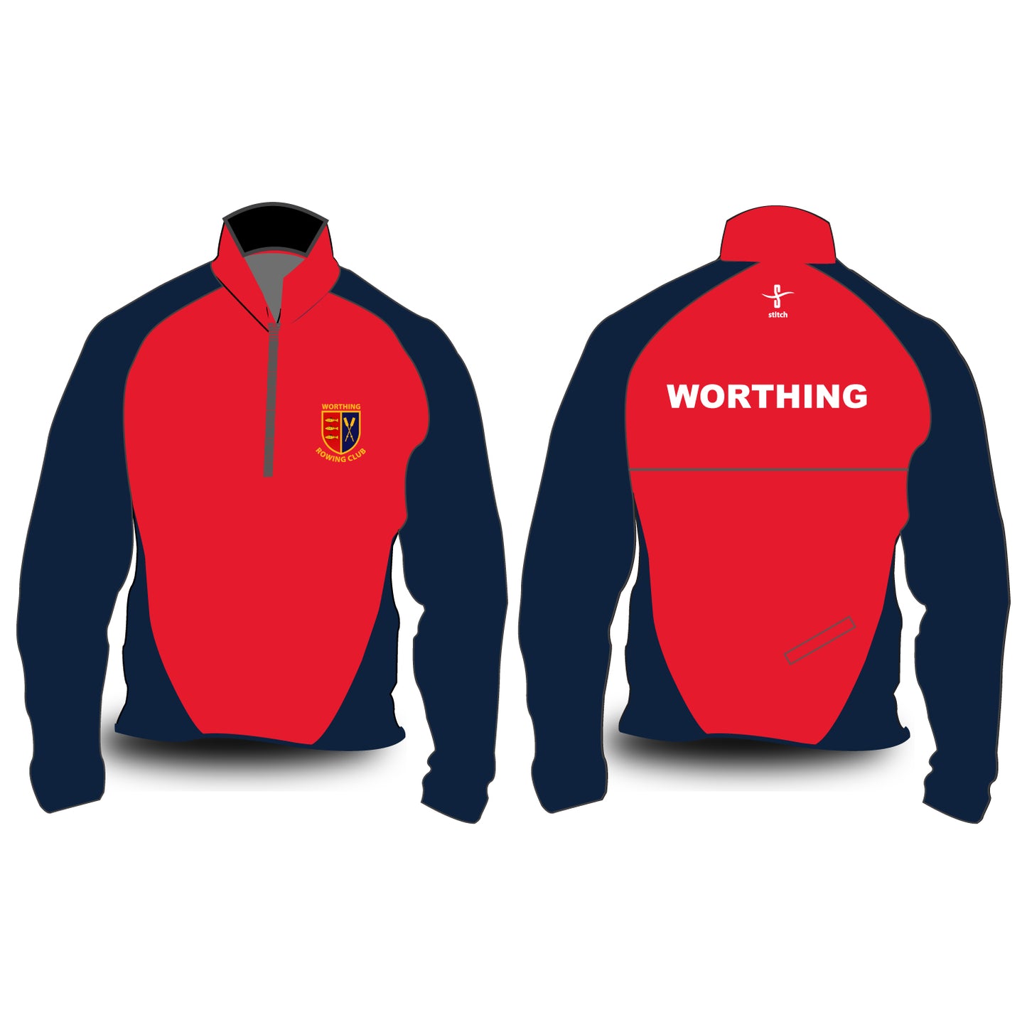 Worthing Rowing Club Hardshell Splash Jacket