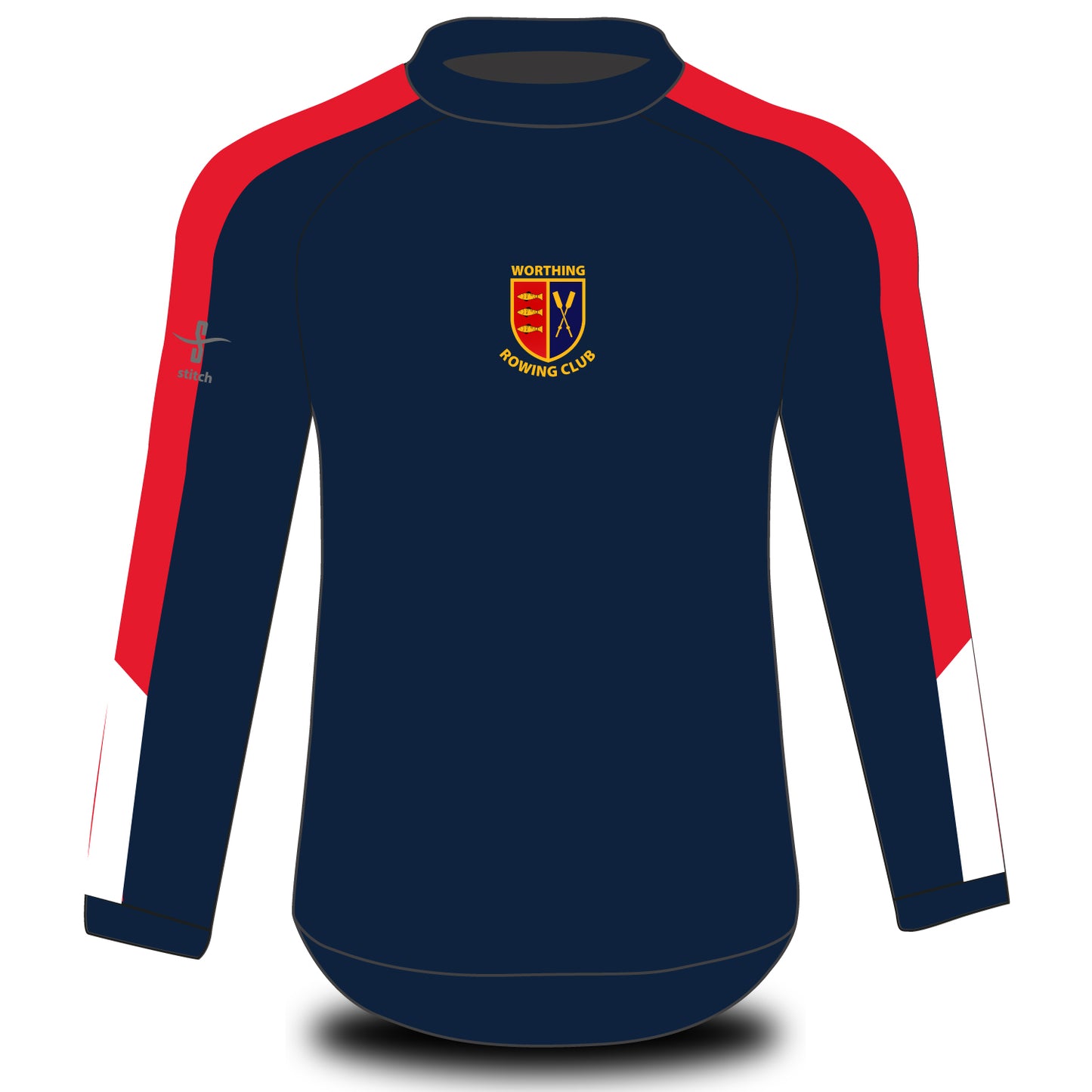 Worthing Rowing Club Flash Tech Top Long Sleeve