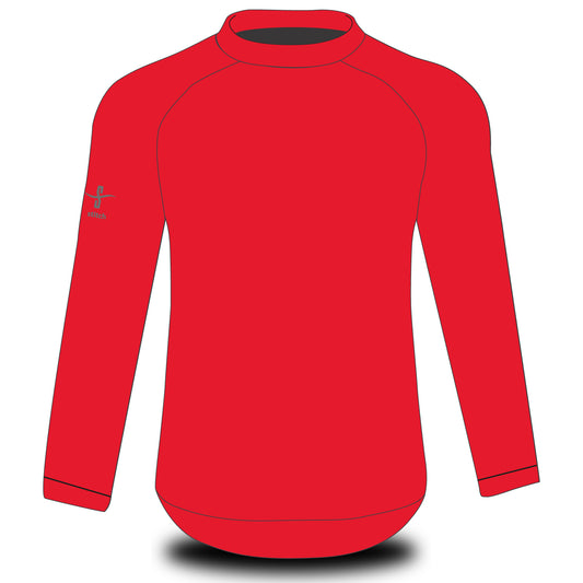 Worthing Rowing Club Red Tech Top Long Sleeve