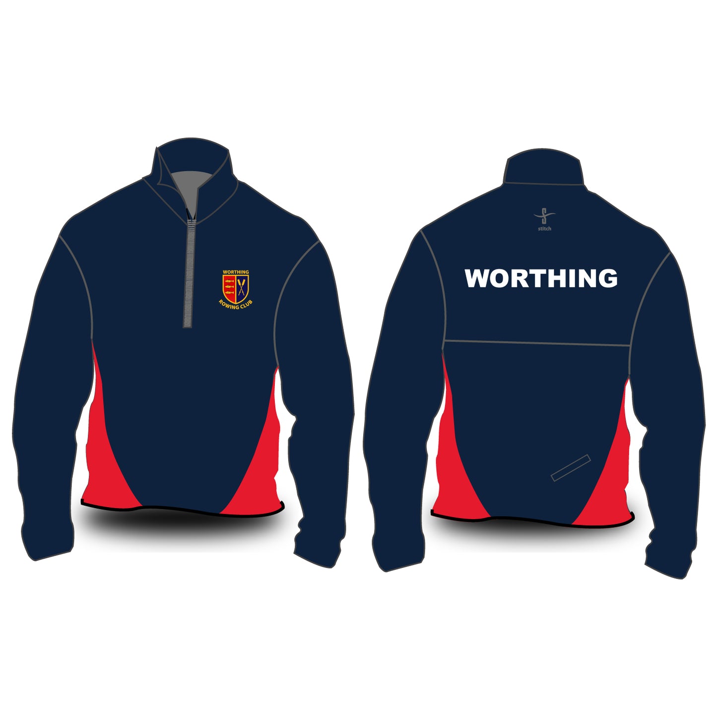 Worthing Rowing Club 24-7 Softshell Splash Jacket