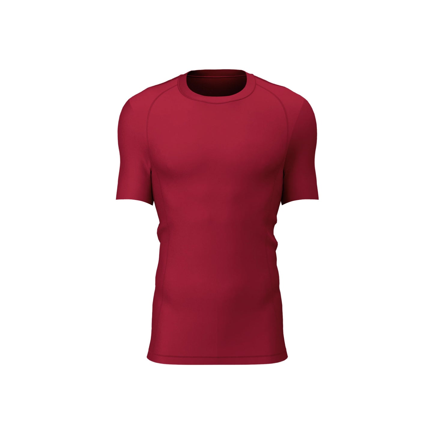 Worthing Rowing Club Short Sleeve Red Baselayer