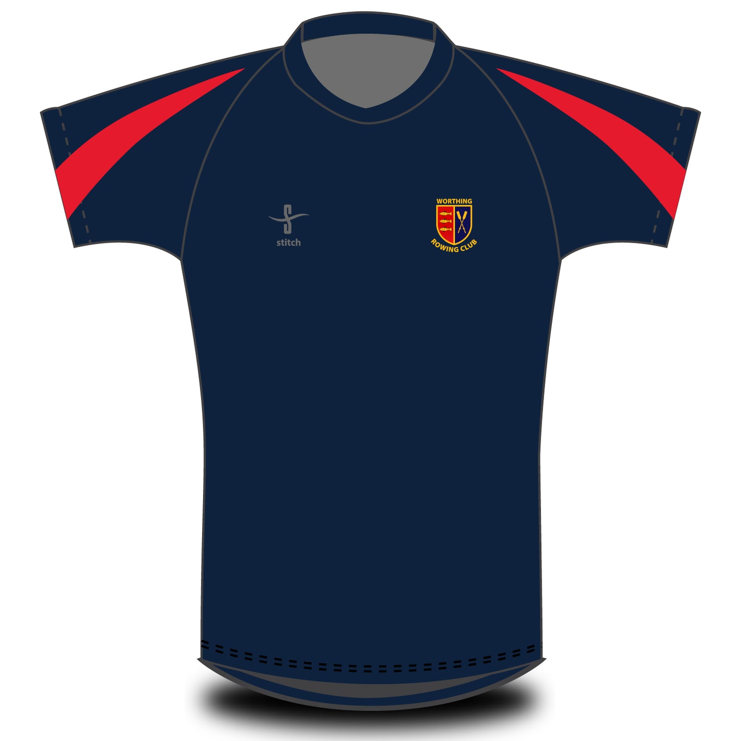 Worthing Rowing Club Flash T-shirt