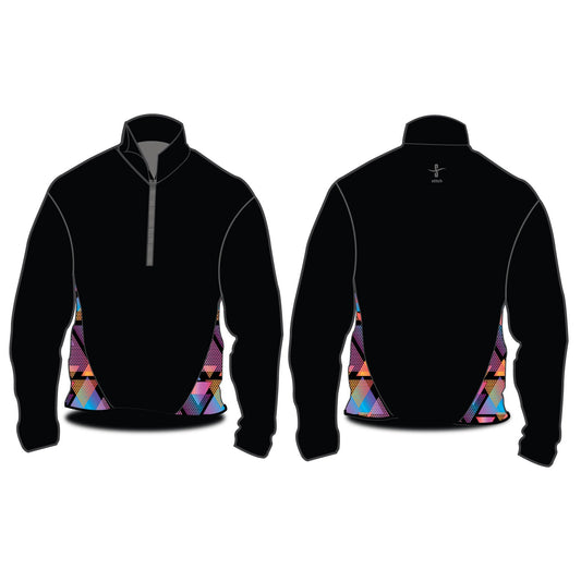 Stitch Rowing 24-7 Softshell Jacket Illuminati Side Panels