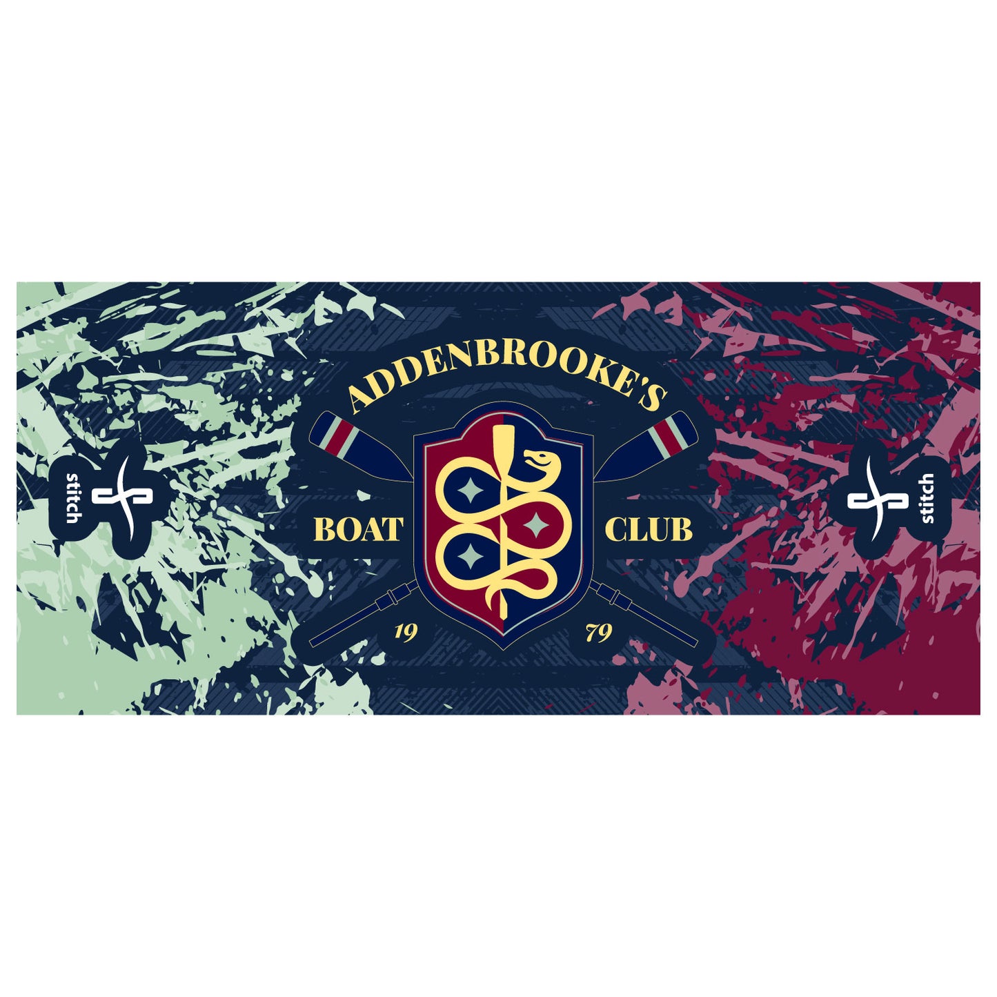 Addenbrooke's Boat Club Sports Towel Option 1