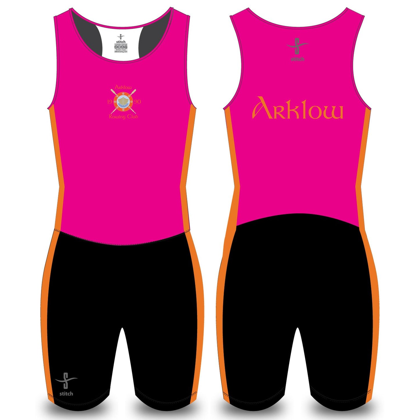 Arklow Rowing Club AIO Fluo Pink