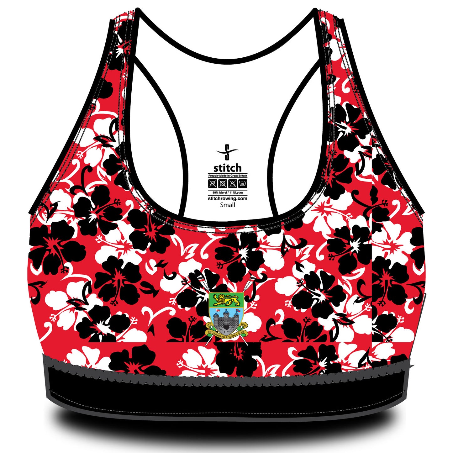 Bridgnorth Rowing Club Hibiscus Sports Bra