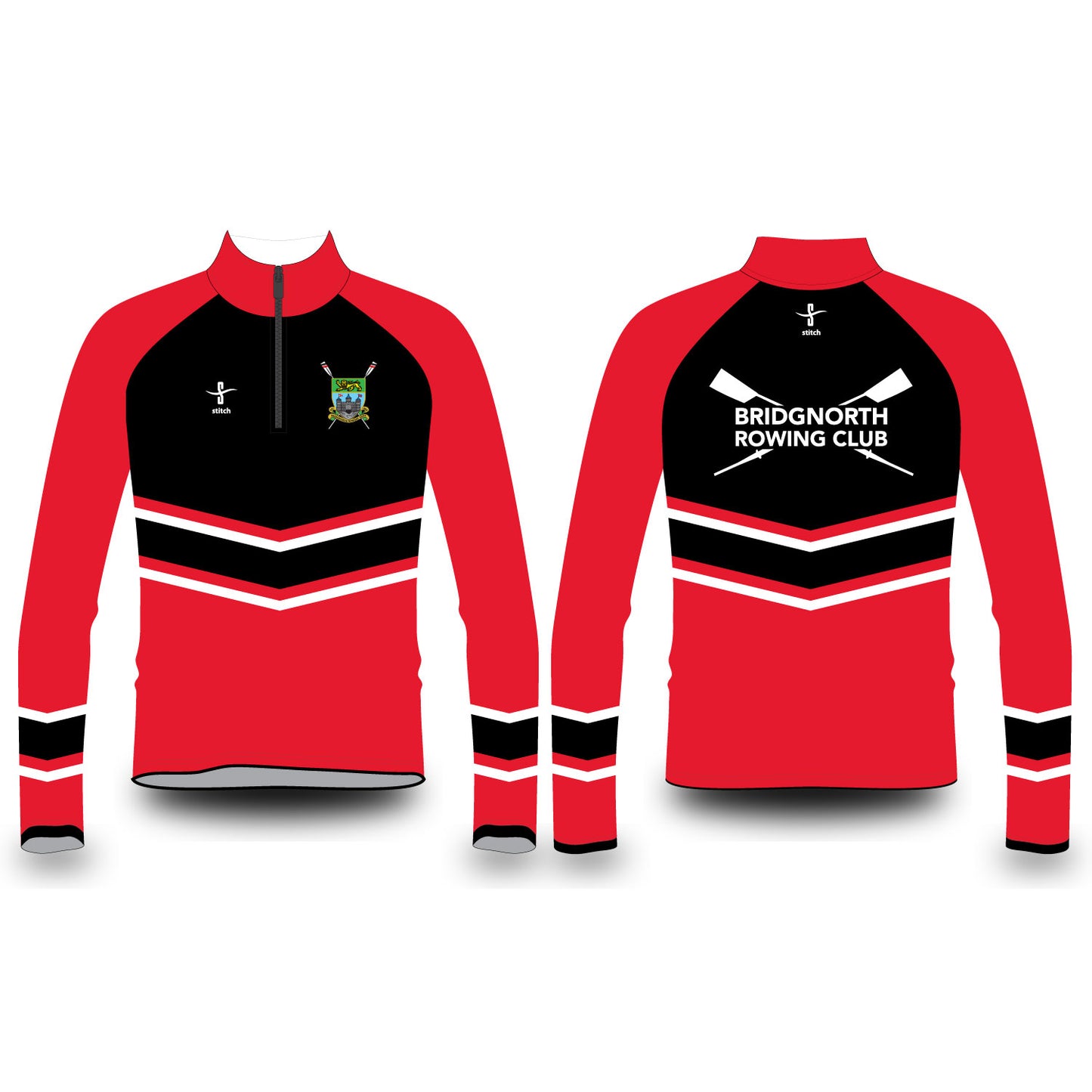 Bridgnorth Rowing Club Chevron Varsity Splash Jacket – Stitch Rowing