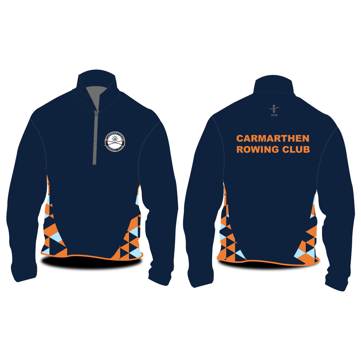 Carmarthen Rowing Club Soft Shell Splash Jacket