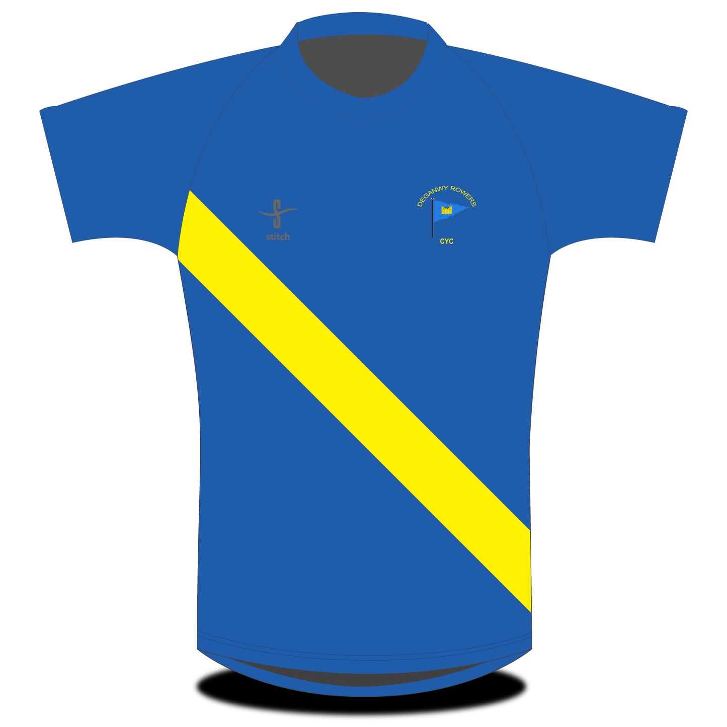 Deganwy Rowers Sash T-shirt