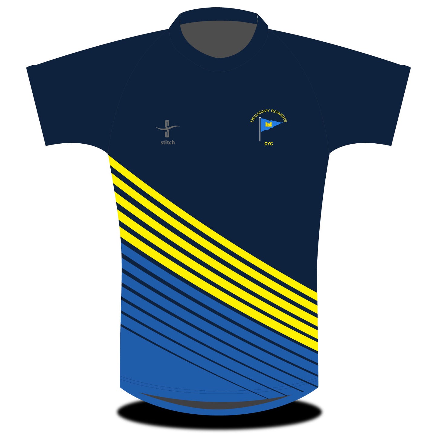 Deganwy Rowers Swoosh T-shirt