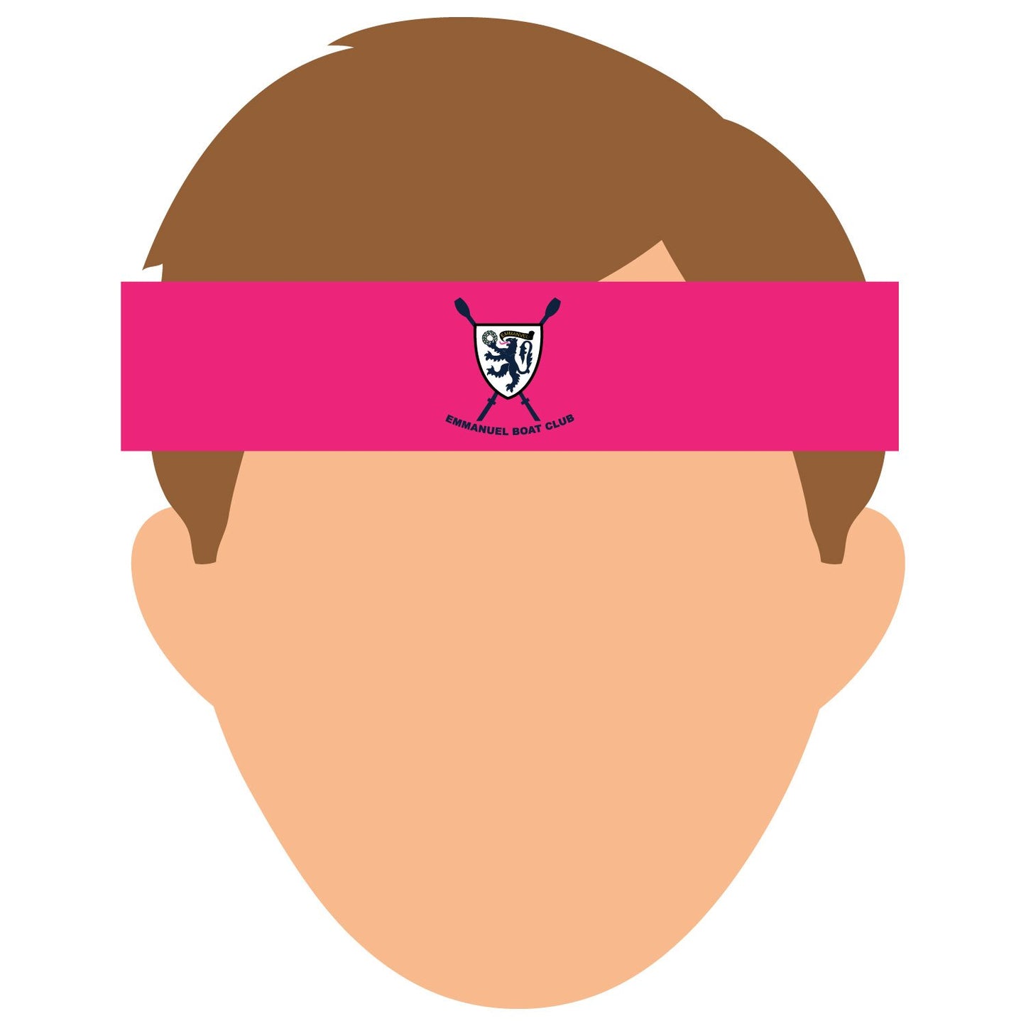 Emmanuel College Headband Pink