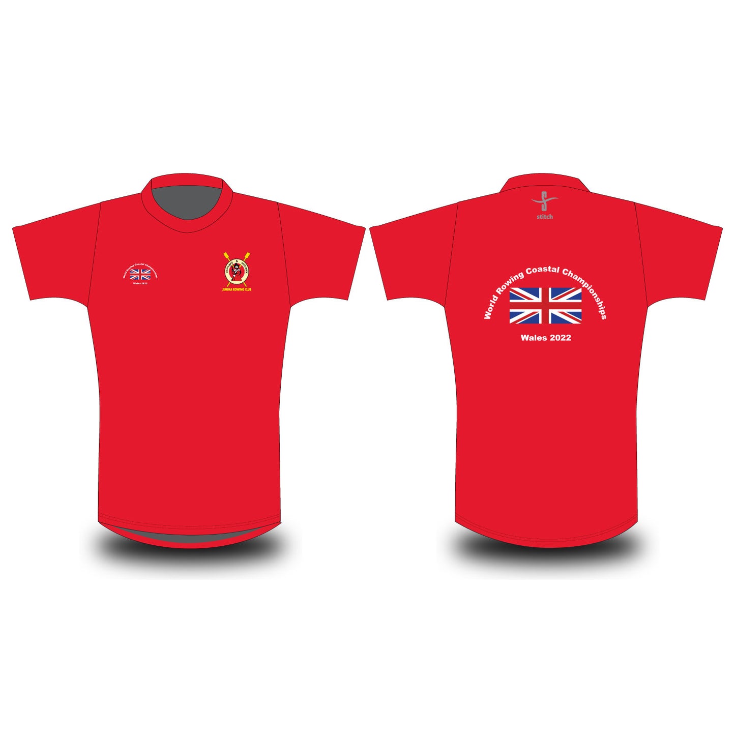 Fishguard and Goodwick WCR Red T-Shirt