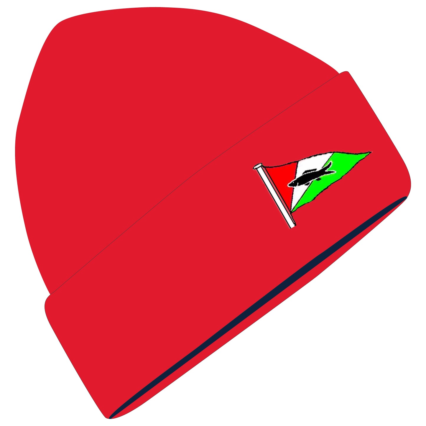 Fishguard Bay Yacht Club Standard Beanie Hat Red