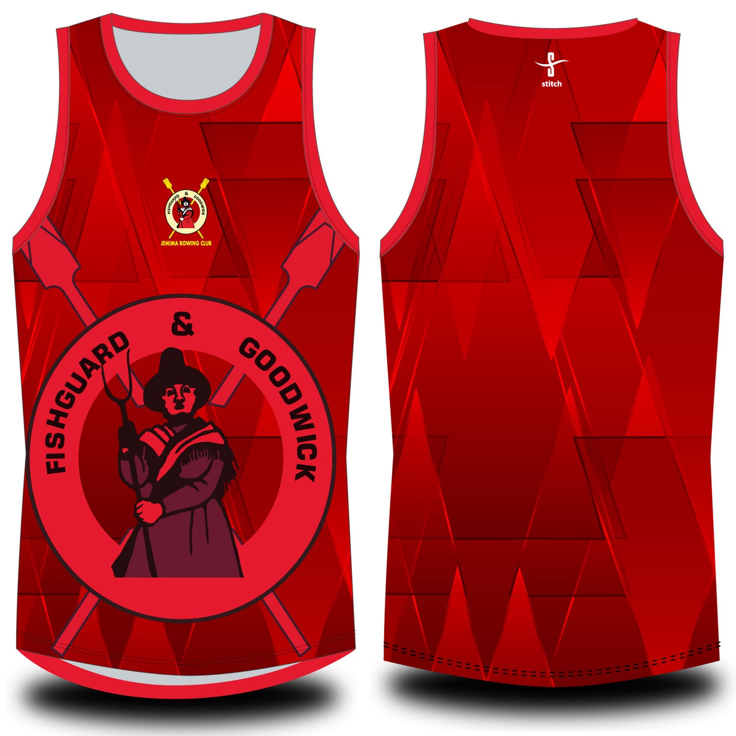 Fishguard and Goodwick Sublimated Triangle Vest