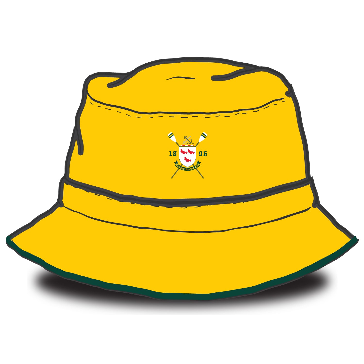 Scull Rowing Hat Furnivall Sculling Club Contrast Bucket Hat – Stitch Rowing