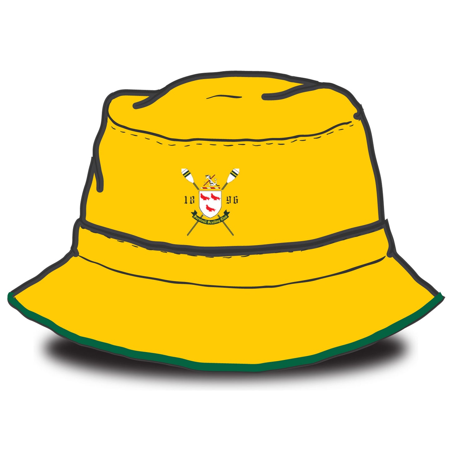 Furnivall Sculling Club Contrast Bucket Hat