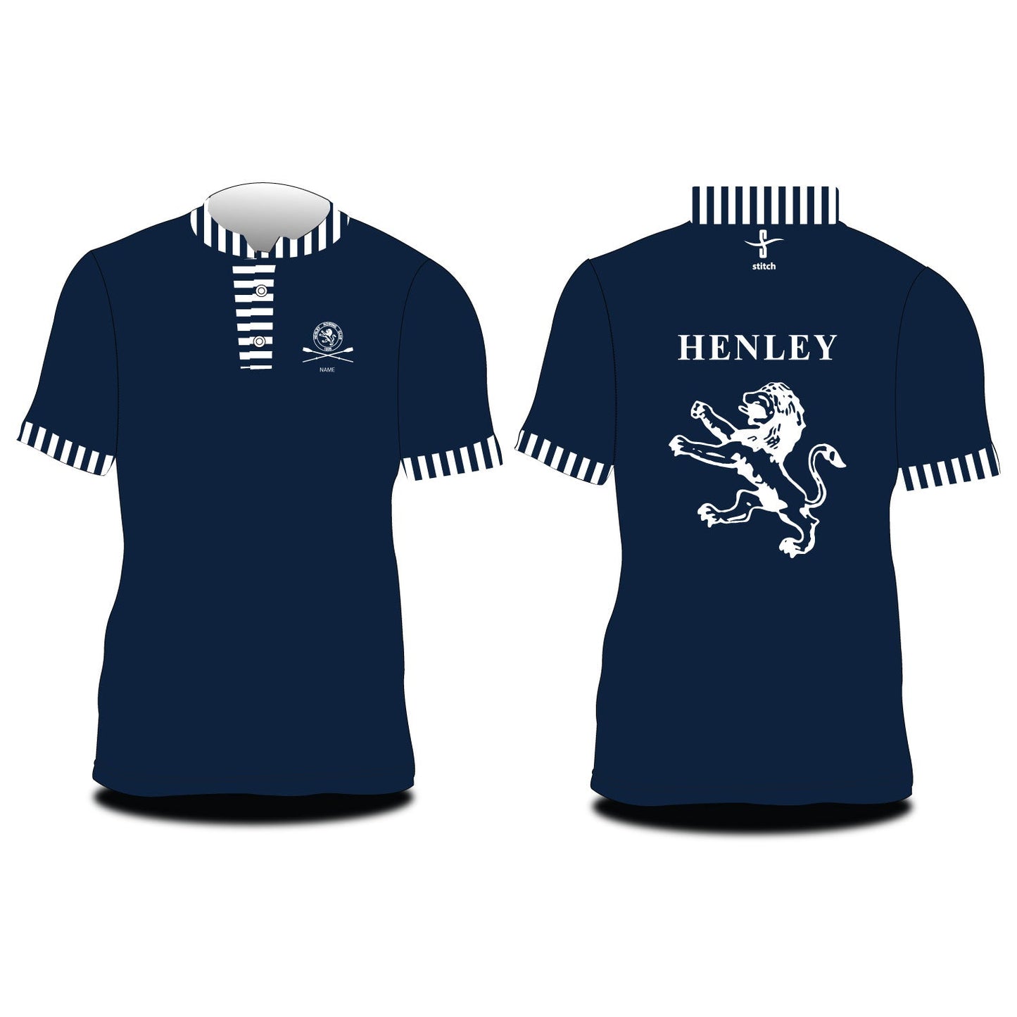 Henley RC Collegiate Zephyr - Front Personalisation