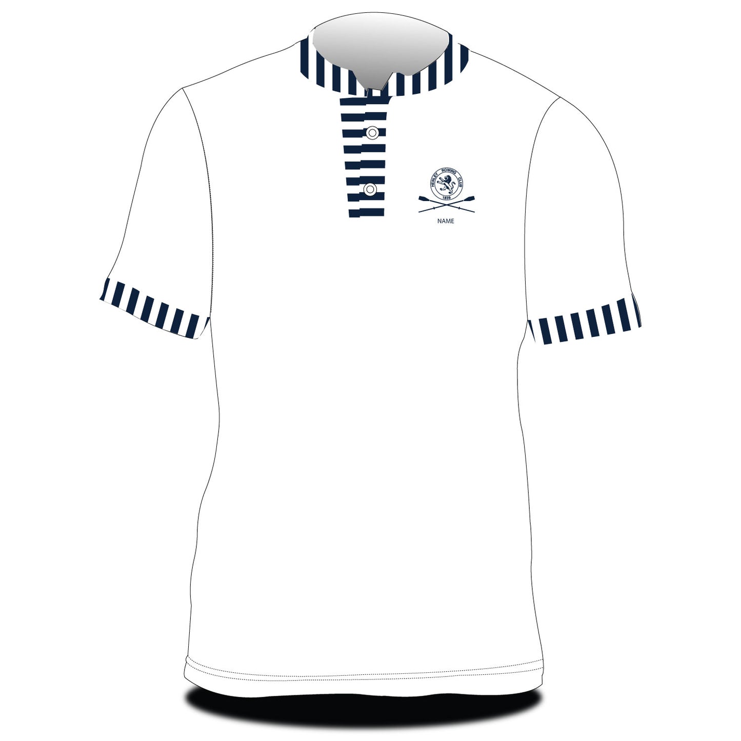 Henley RC Traditional Zephyr - Front Personalisation – Stitch Rowing
