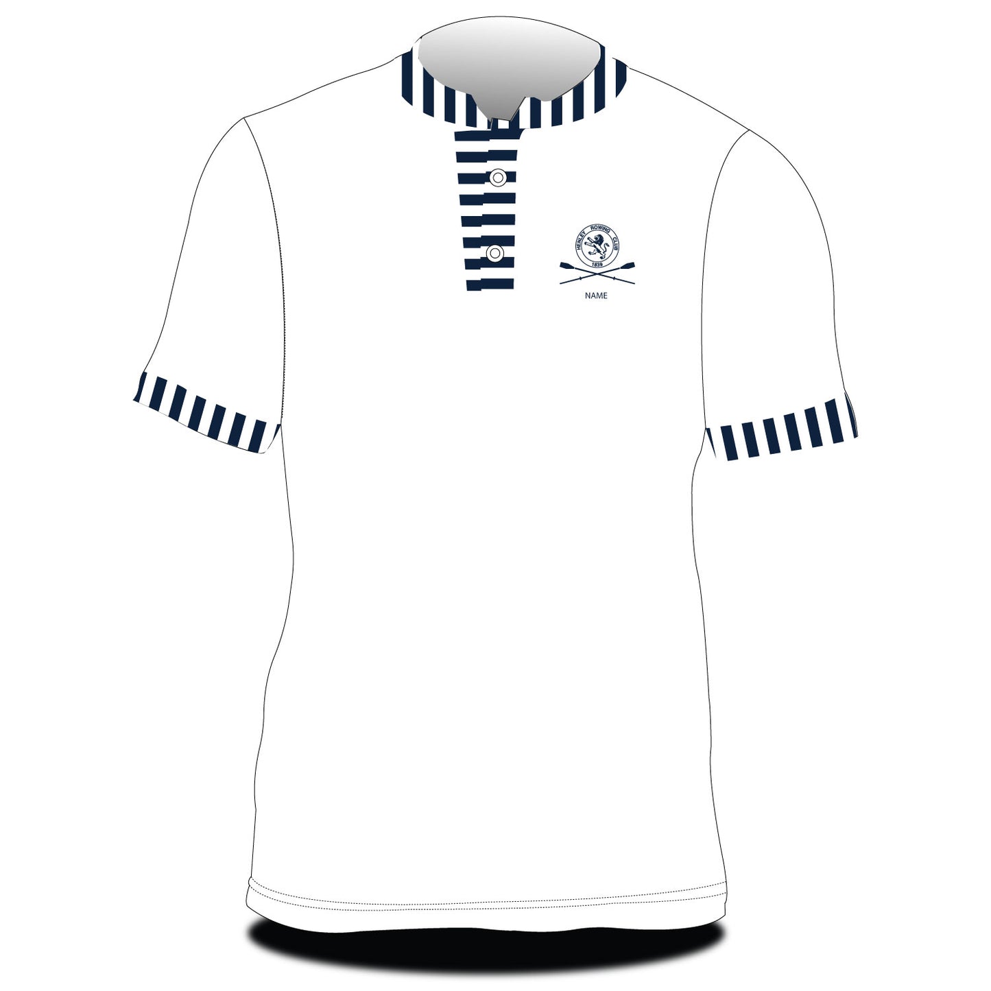 Henley RC Traditional Zephyr - Front Personalisation