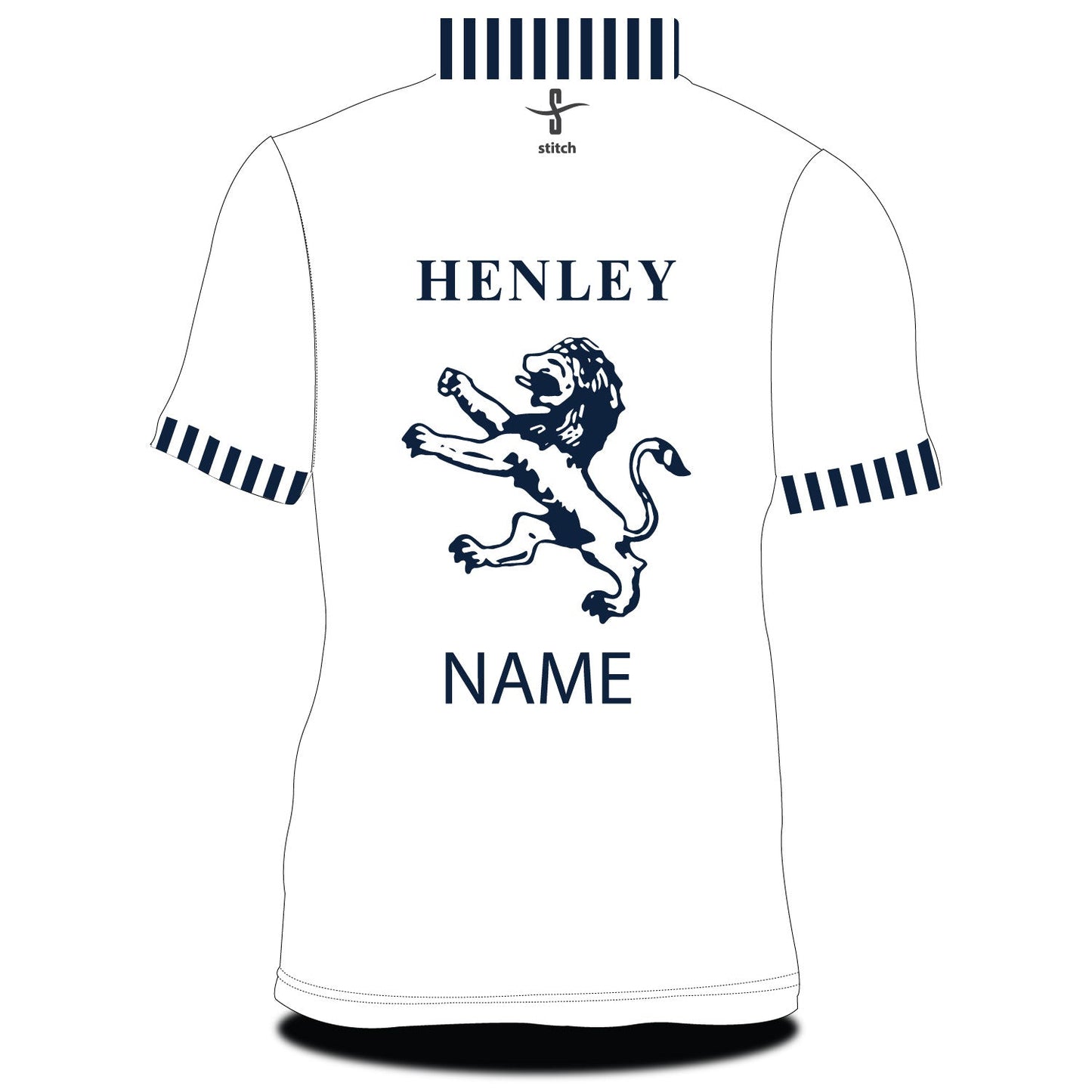 Henley RC Collegiate Zephyr - Rear Personalisation