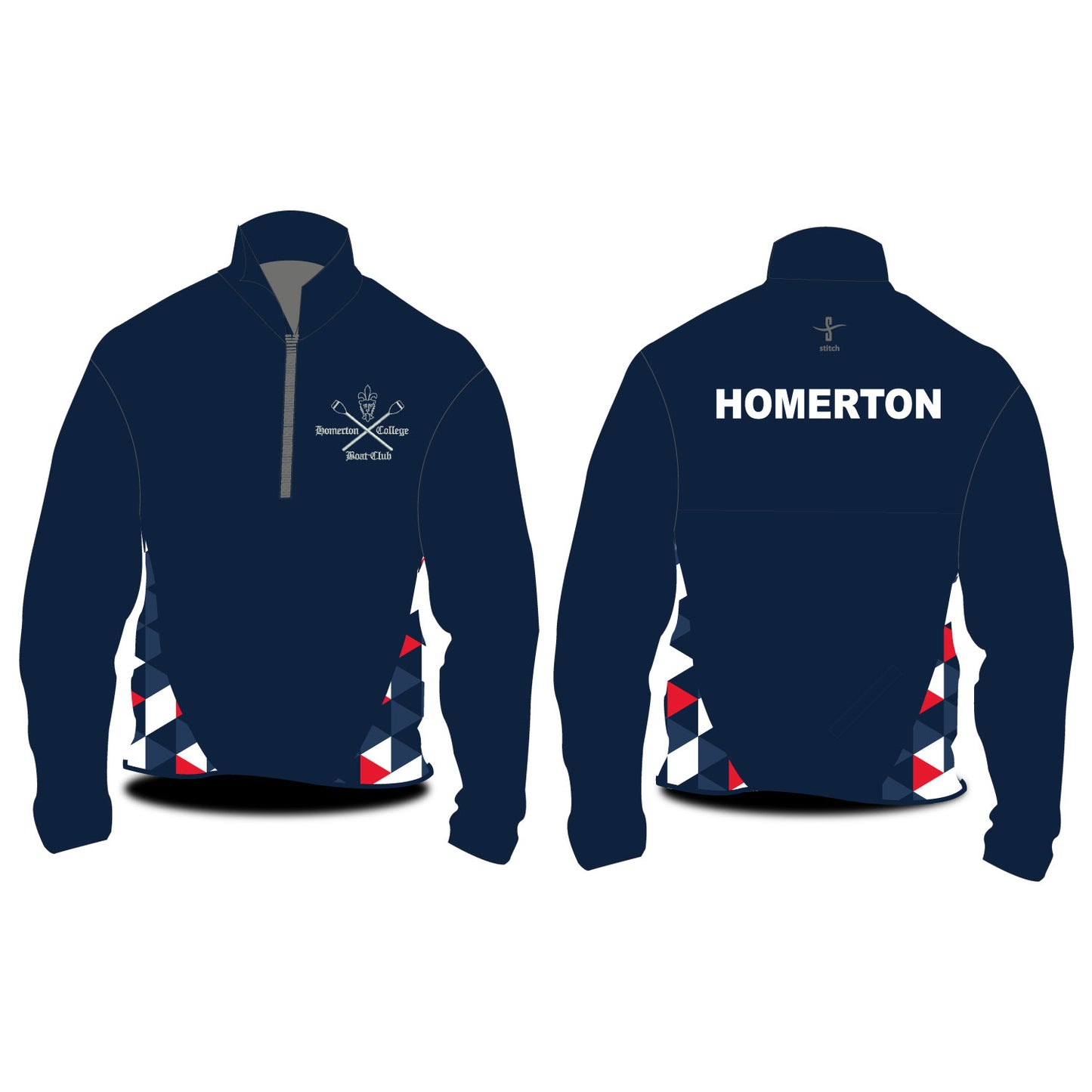 Homerton College 24/7 Softshell Jacket - Triangle Side Panels