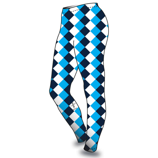 Rowing at Itchenor Harlequin Leggings