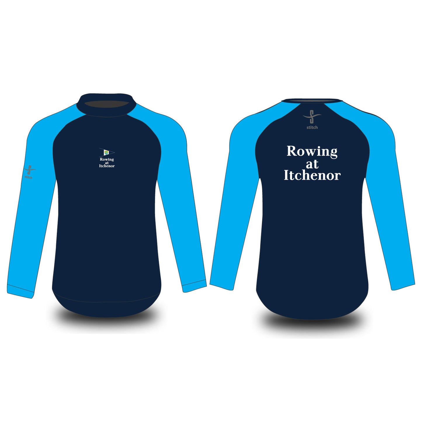 Rowing at Itchenor Tech Top Long Sleeve