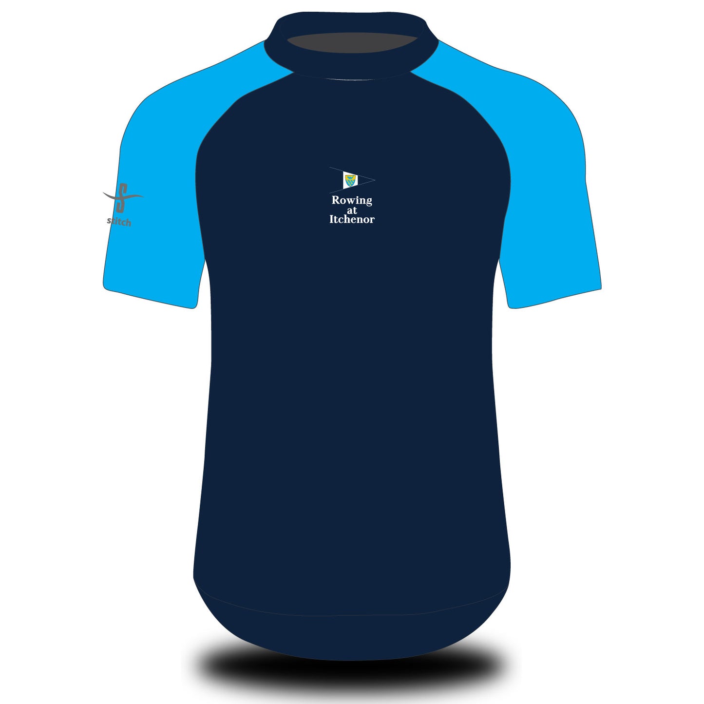 Rowing at Itchenor Tech Top Short Sleeve