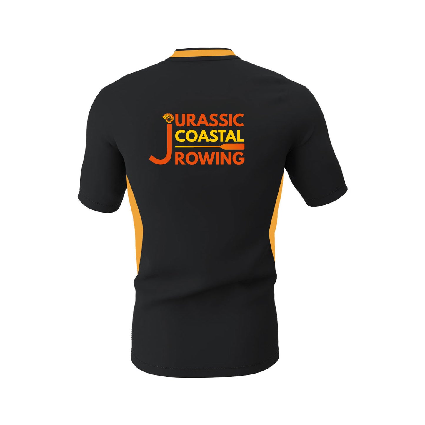Jurassic Coastal Rowing Exmouth Contrast T Shirt