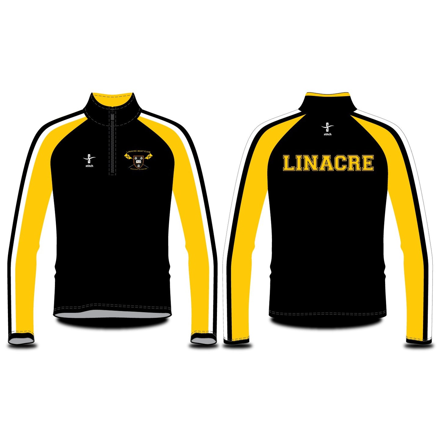Linacre College Varsity Stripe Splash Jacket