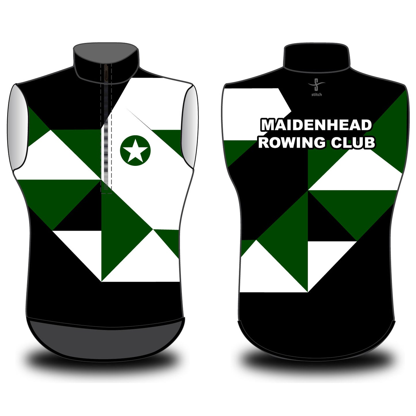 Maidenhead Rowing Club Varsity Gilet Black
