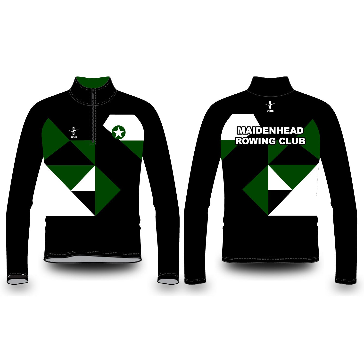 Maidenhead Rowing Club Varsity Splash Jacket Black – Stitch Rowing