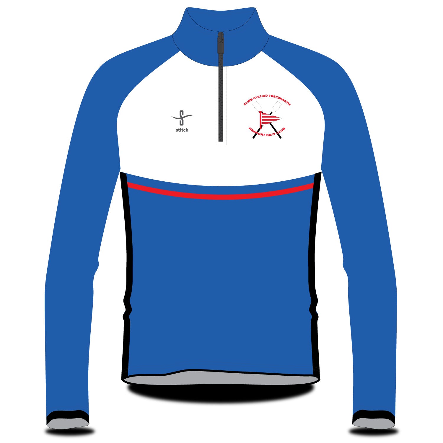 Newport Rowing Club Varsity Splash Jacket Stitch Rowing