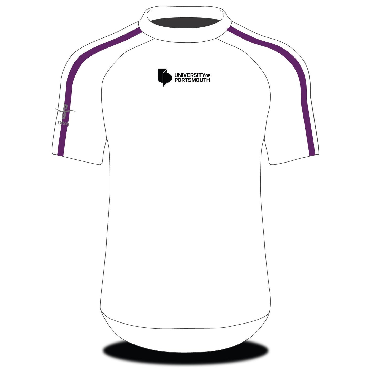 University of Portsmouth Short Sleeved Tech Top Womens